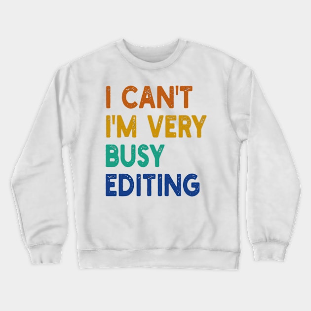 i can't i'm very busy editing Crewneck Sweatshirt by mdr design